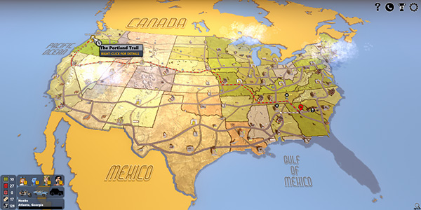 USA map
